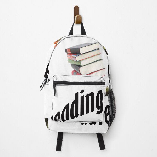 Item preview, Reading is a ticket to adventure, camping man designed and sold by Mood Coffee art.