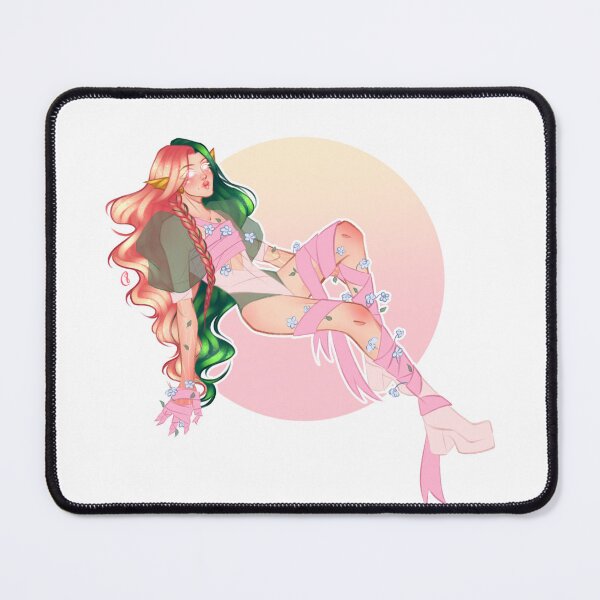 Item preview, pink and green springtime deity designed and sold by s0aphie.