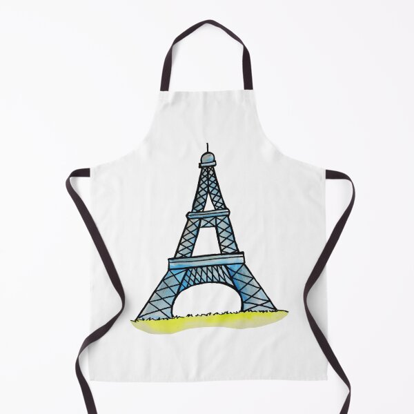 Item preview, Eiffel Tower Watercolor designed and sold by kmstudio.