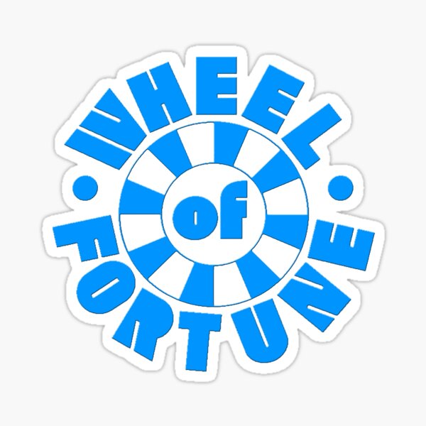 Wheel Of Fortune Sticker For Sale By Noviaworld Redbubble