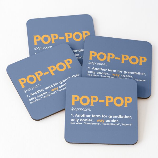 Item preview, Pop Pop Another Term For Grandfathers Only Cooler Papa designed and sold by raretshirtsuk.