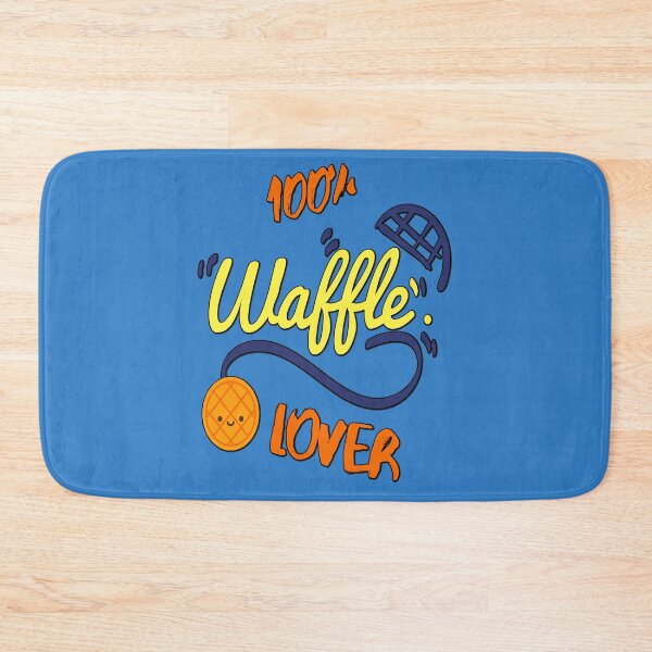 Item preview, Waffle lover 100% - funny, sweet food design designed and sold by MAD-STREETWEAR.
