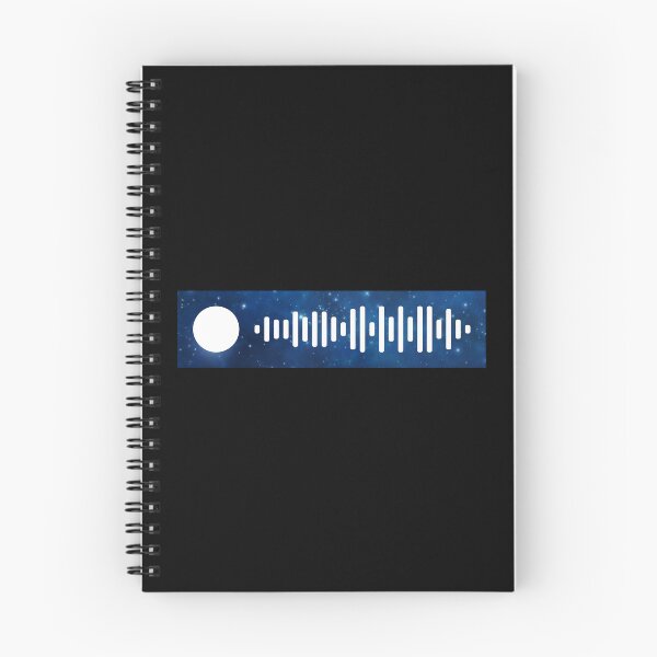 Aperçu de l'œuvre Mon avenir - Billie Eilish Spotify Scan Code créée et vendue par WandersApparel.