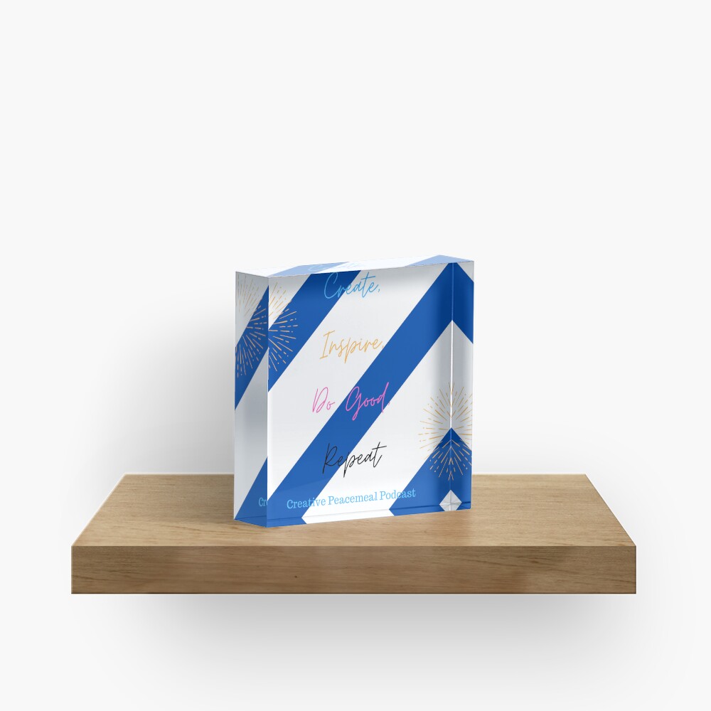 Item preview, Acrylic Block designed and sold by CPPodcast.