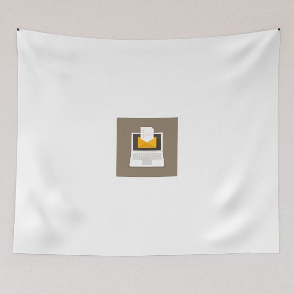 Item preview, Letter on the laptop designed and sold by Aleksander1.