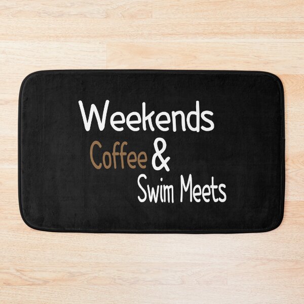 Item preview, Cute coffee-Weekends Coffee & Swim Meets-funny designed and sold by Picolo25.