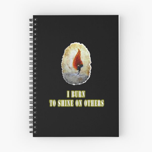 Item preview, the candle burns itself to shine on others designed and sold by Tiziza.