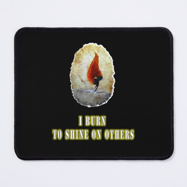 Item preview, the candle burns itself to shine on others designed and sold by Tiziza.