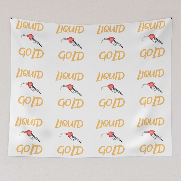 Item preview, Liquid Gold-White Background  designed and sold by Trendi61.