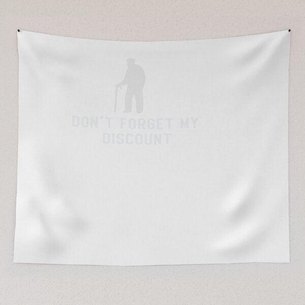 Item preview,   Don't Forget My Discount - Funny Old People designed and sold by designreb.