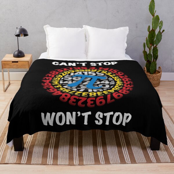 Item preview, Can't Stop Pi Won't Stop Math Pi Day 3.14 Funny Maths Club designed and sold by Remixy ⭐⭐⭐⭐⭐.