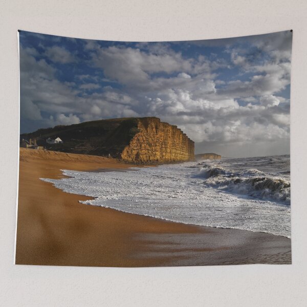 Item preview, Stormy day at West Bay designed and sold by galpinimages.
