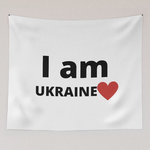 Aperçu de l'œuvre I am ukraine créée et vendue par madraso.