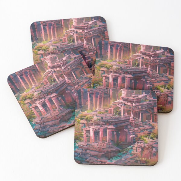 Item preview, Awesome Painting of Rome - Classical Roman Ruins Wall Art - Rome designed and sold by CattlettArt.