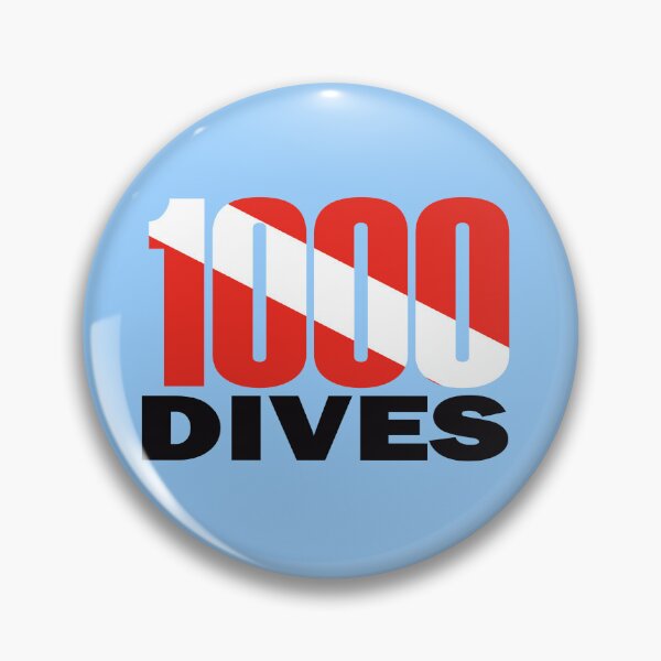 Item preview, 1000 Dives designed and sold by Scuba-Div3r.