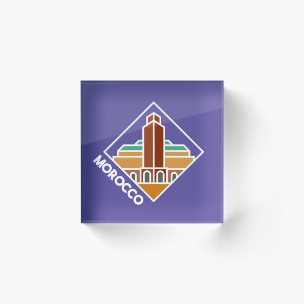 Morocco Acrylic Block
