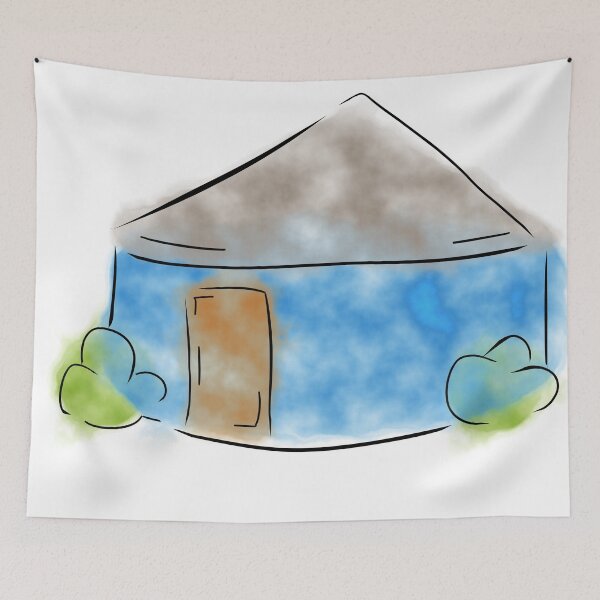 Item preview, Yurt On A Shirt designed and sold by princesnoozy.