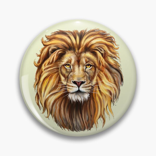 Item preview, Lion, symbol of courage and daring - Cores Variadas designed and sold by SumarUp.