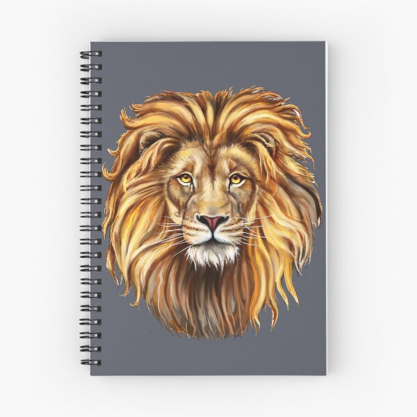 Item preview, Lion, symbol of courage and daring - Cores Variadas designed and sold by SumarUp.
