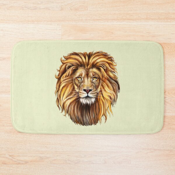 Item preview, Lion, symbol of courage and daring - Cores Variadas designed and sold by SumarUp.