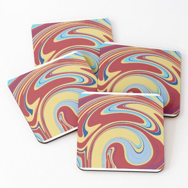 Item preview, Marble Print Design Red, Blue, & Yellow designed and sold by Saritas Boutique Shop.
