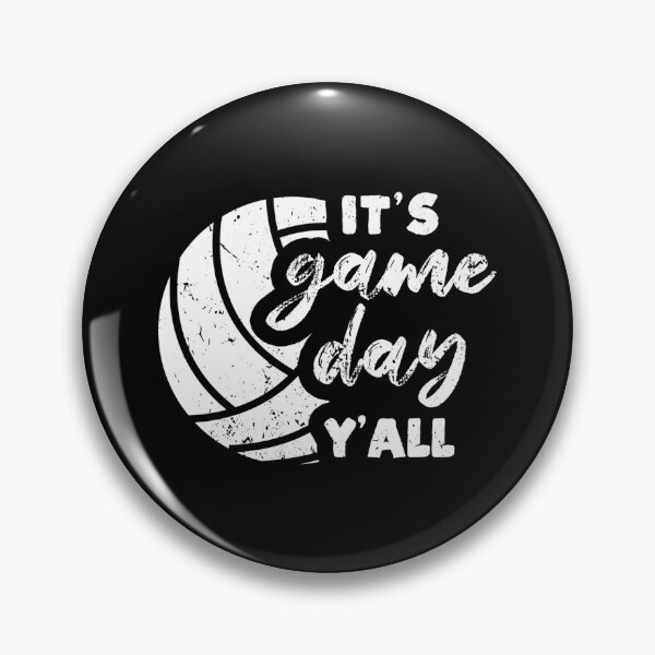 Item preview, It's Game Day Y'all Funny Volleyball Player Vball Sticker designed and sold by ricedali41.