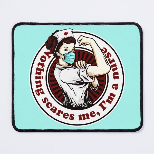 Item preview, Nothing scares me I'm a nurse, Nursing school design designed and sold by Cheeky Companions.