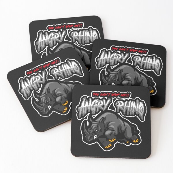 Item preview, Angry Rhino - You cant stop me!!    designed and sold by BWBCCREATIONS.