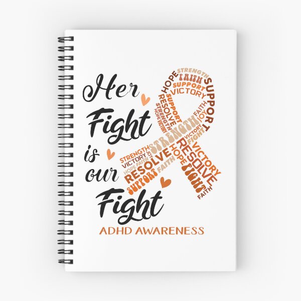 Item preview, ADHD Warrior, Her Fight is our Fight ADHD Awareness designed and sold by Greggwillard.