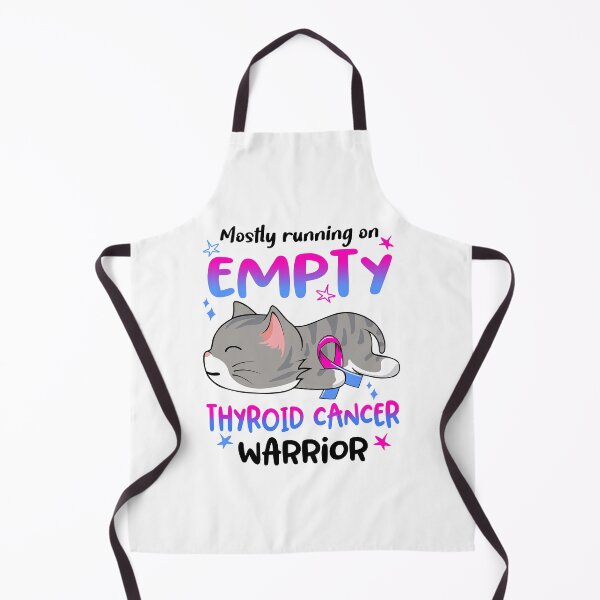 Item preview, Thyroid Cancer Awareness, Mostly Running on Thyroid Cancer Warrior designed and sold by Tammyilaria.