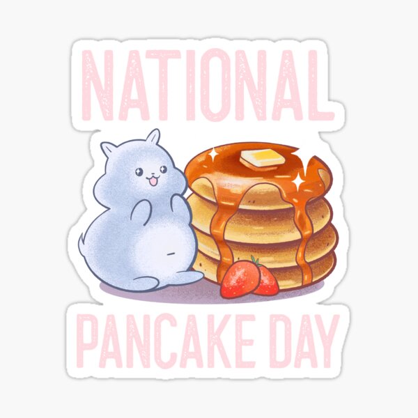 Item preview, National Pancake Day designed and sold by Studioapartment.