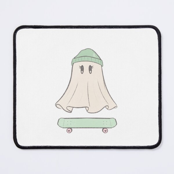 Item preview, green skateboard ghost designed and sold by s0aphie.