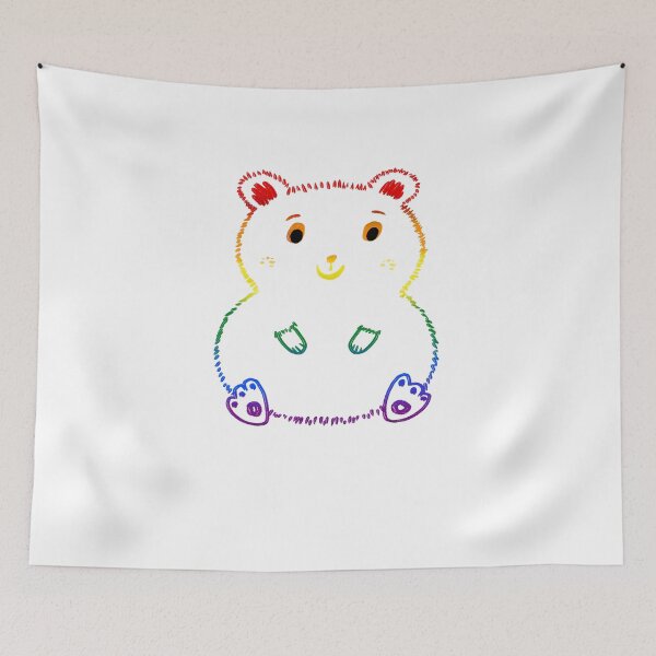 Item preview, Gay Pride Bear Cub  designed and sold by XantheGeometric.