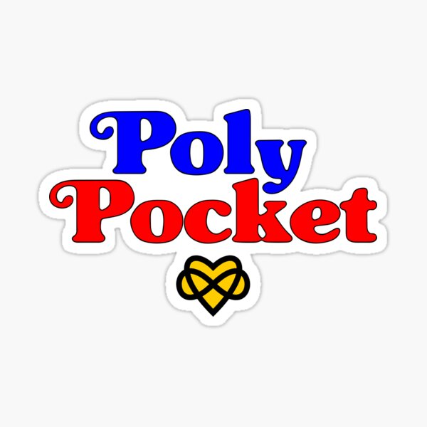 poly pocket (polyamorous version) Sticker