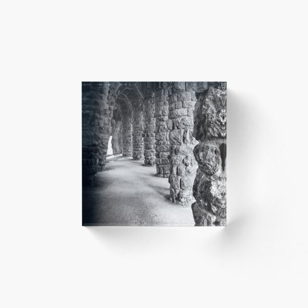 Item preview, Park Guell Stone Columns Portico - Gaudi, Barcelona designed and sold by Andreea Eva Herczegh.