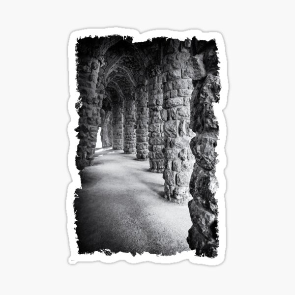 Item preview, Park Guell Stone Columns Portico - Gaudi, Barcelona designed and sold by Andreea Eva Herczegh.