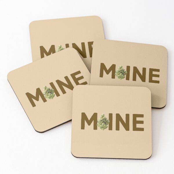 Item preview, Maine Weed Buds - Marijuana/Pot/420/Cannabis for Stoners and Cali Smokers designed and sold by SteamParliament.