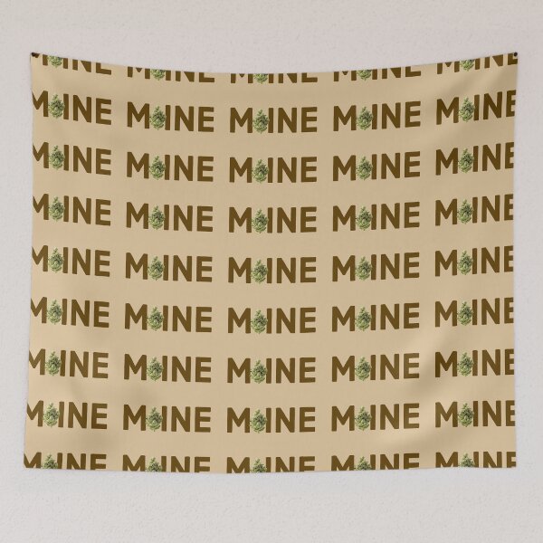 Item preview, Maine Weed Buds - Marijuana/Pot/420/Cannabis for Stoners and Cali Smokers designed and sold by SteamParliament.