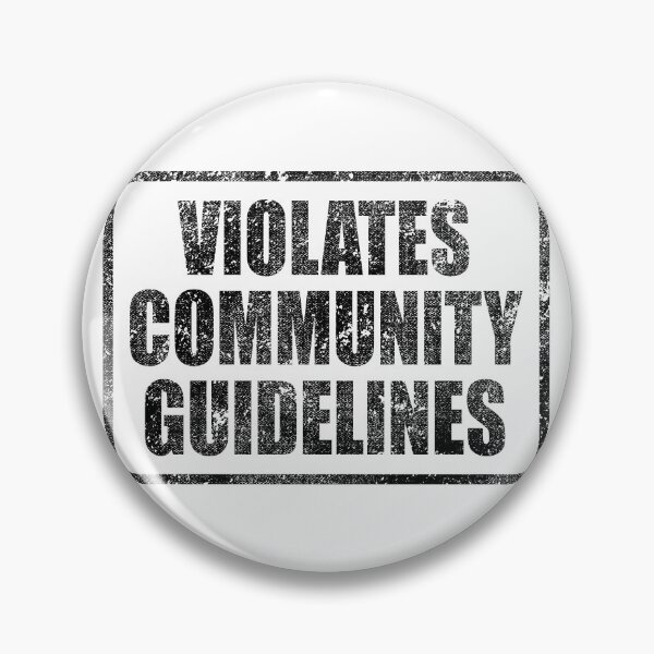 Item preview, Violates Community Guidelines- Black designed and sold by redmachineg.