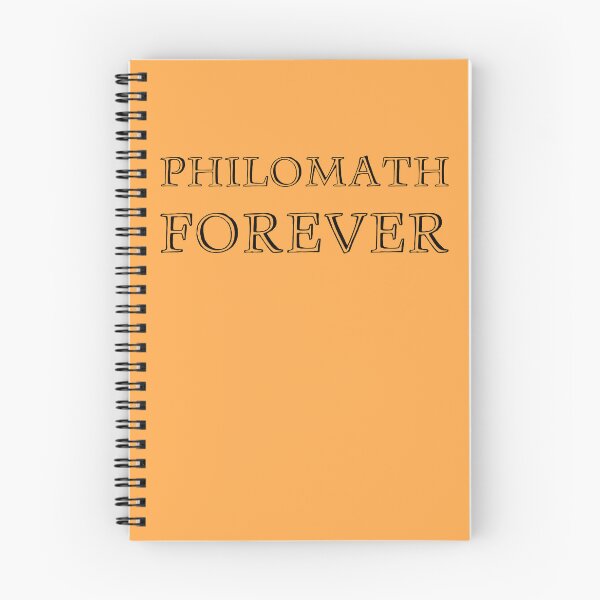 Item preview, Philomath Forever (black text) designed and sold by SignumStore.