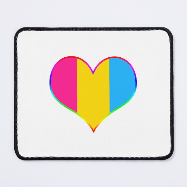 Item preview, 2021 Pansexual heart designed and sold by GeonOwl.