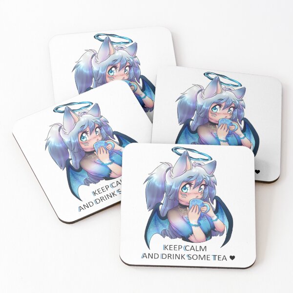 Item preview, Keep clam and drink some tea Yoruno Yuki designed and sold by YorunoYuki.
