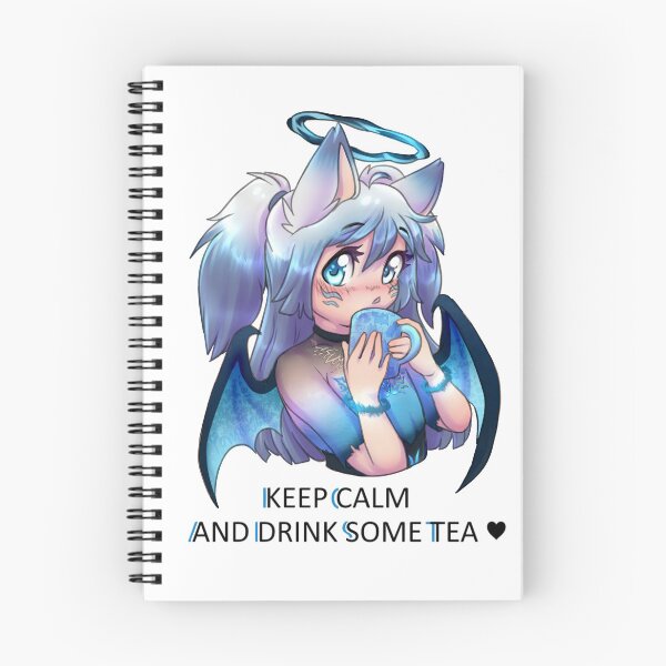 Item preview, Keep clam and drink some tea Yoruno Yuki designed and sold by YorunoYuki.