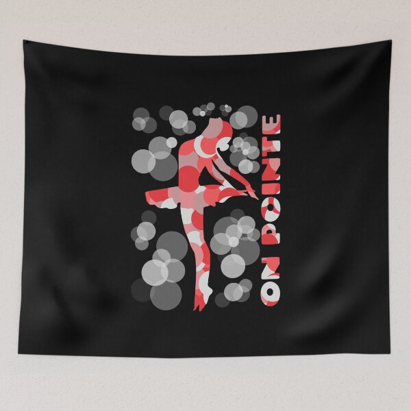Item preview, On pointe - ballet dancer sayings, slogans, and athletics quotes designed and sold by bluehatgraphics.