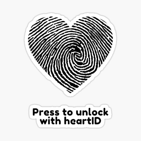 The heartID Series Sticker