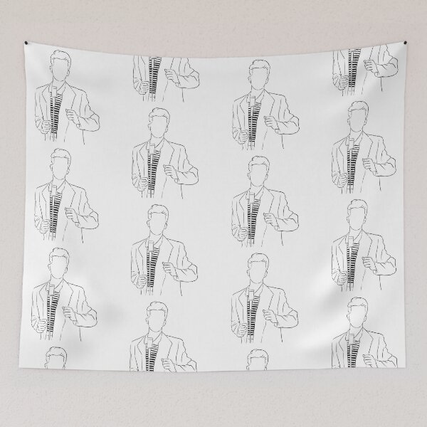 Item preview, Rickroll lineart designed and sold by Jets-Emporium.