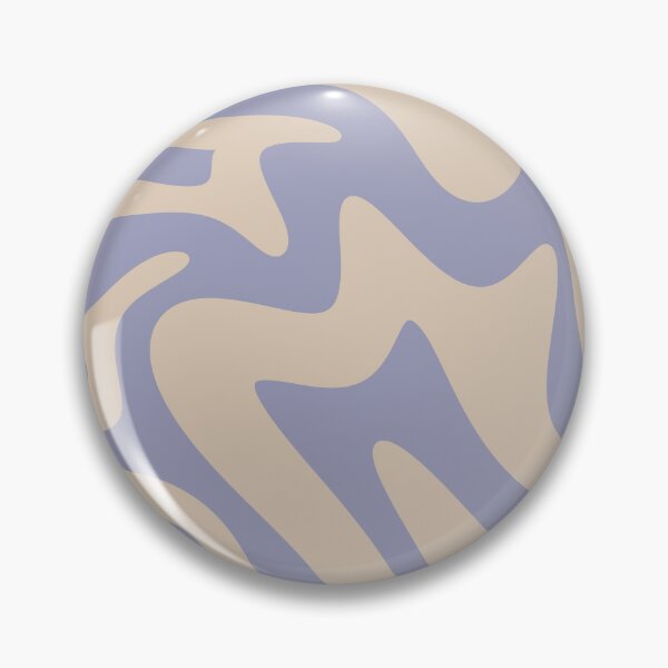Item preview, Retro Liquid Swirl Abstract Pattern Cream & Violet designed and sold by scorpiolane.