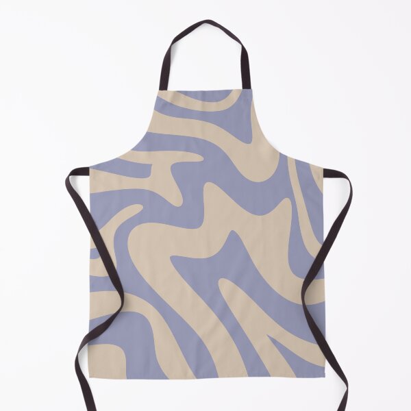 Item preview, Retro Liquid Swirl Abstract Pattern Cream & Violet designed and sold by scorpiolane.