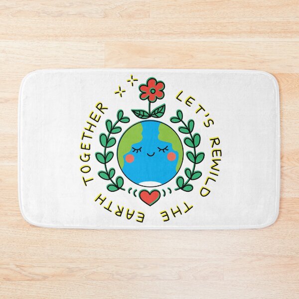 Item preview, Let's Rewild The Earth Together designed and sold by cheekimori.
