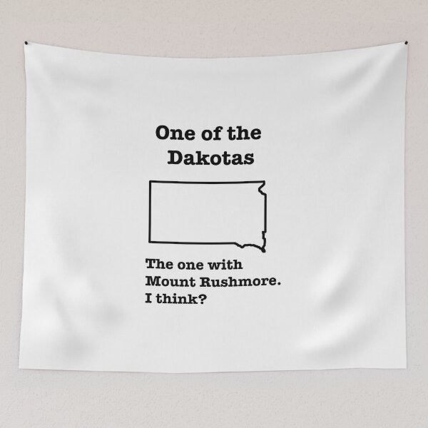 Item preview, One of the Dakotas -  the one with Mount Rushmore. I Think. designed and sold by robotpoop.